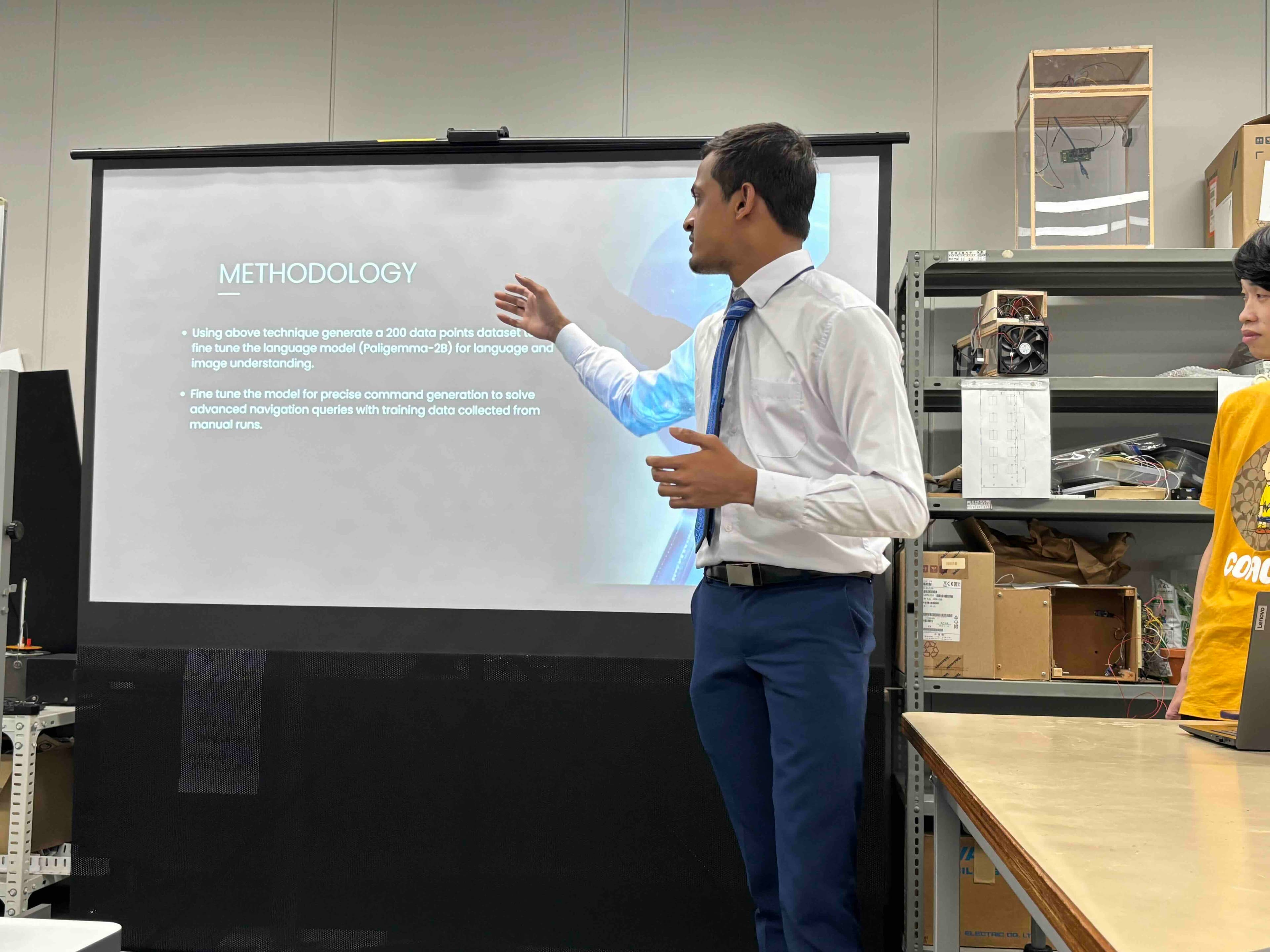 Photo showcasing IoT and DevOps projects by Lakmina Gamage